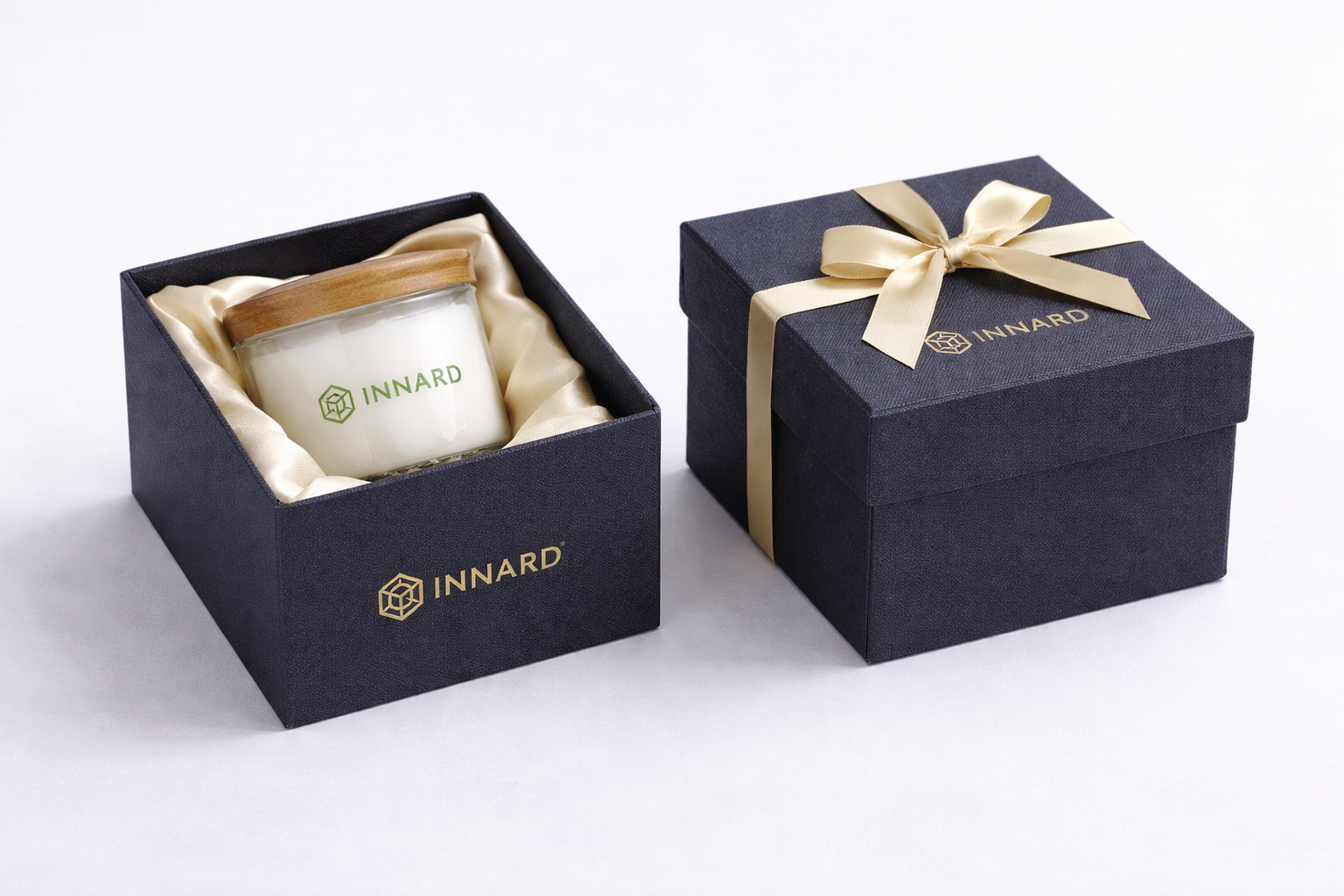 Partitioned corporate rigid box