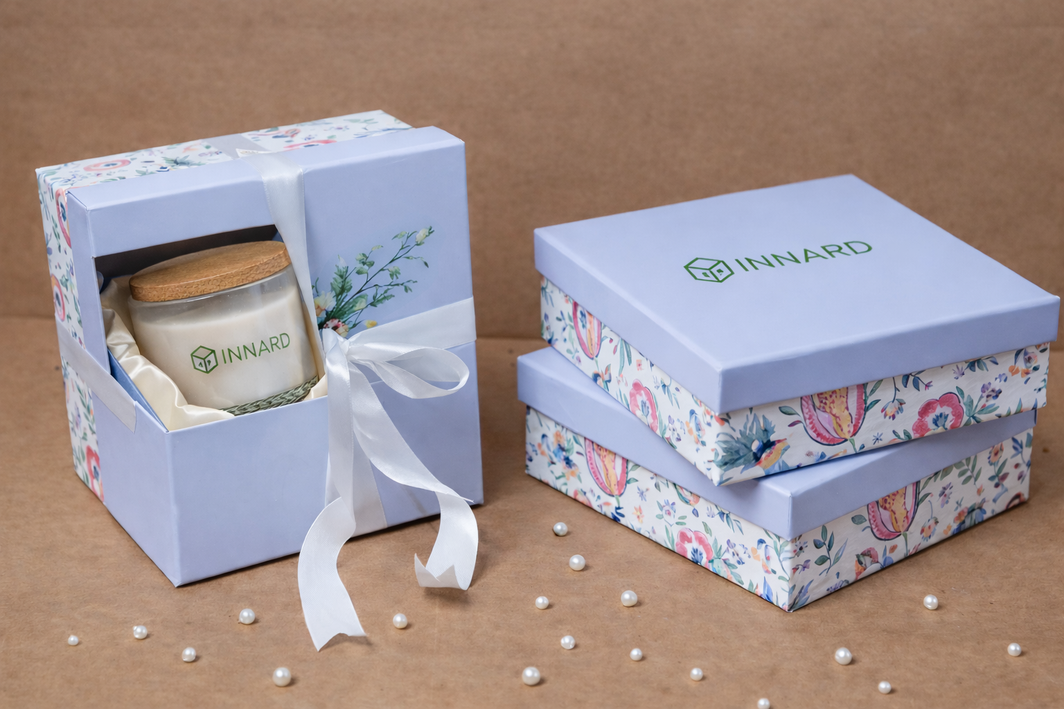 Luxury corporate gift box branding