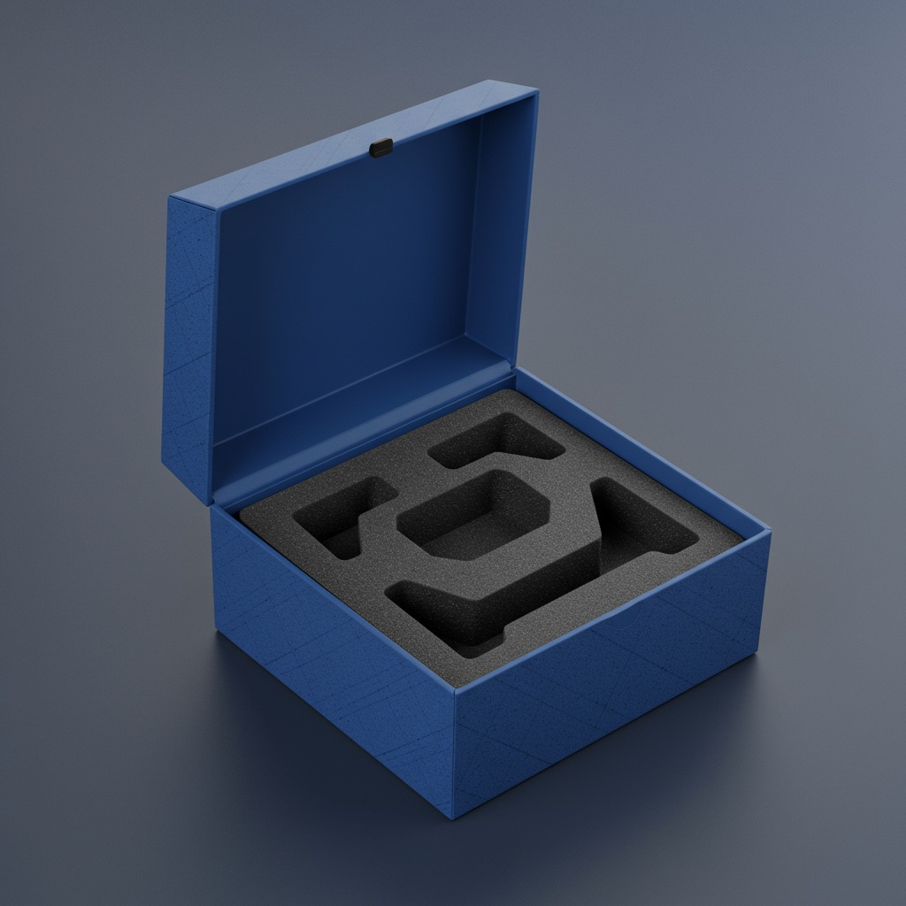 Electronic rigid box packaging