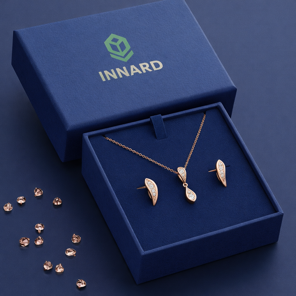 Ring and earring rigid box